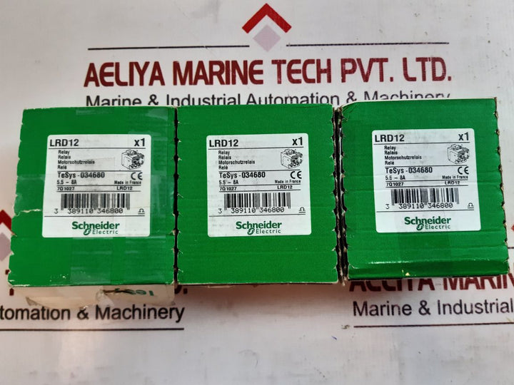 Schneider electric lrd 12 thermal overload relay