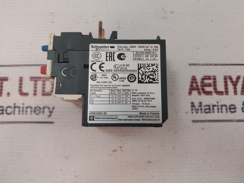 Schneider Electric Lrd 16 Thermal Overload Relay 6 Kv