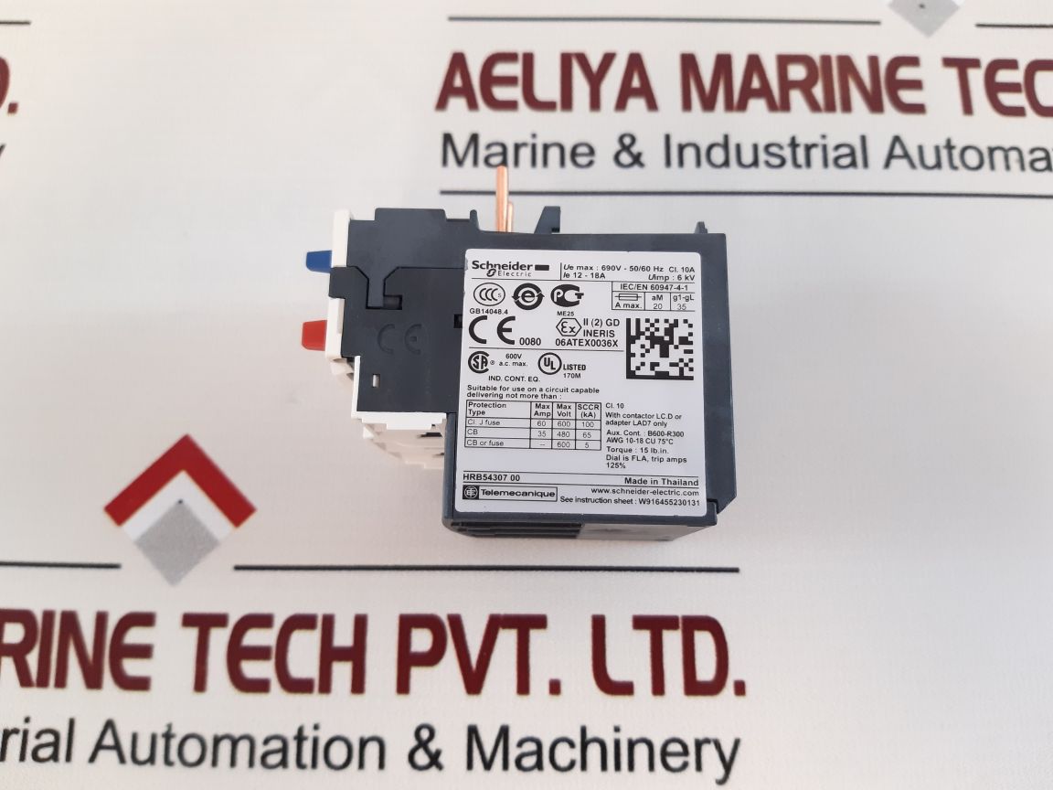 Schneider Electric Lrd 21 Thermal Overload Relay