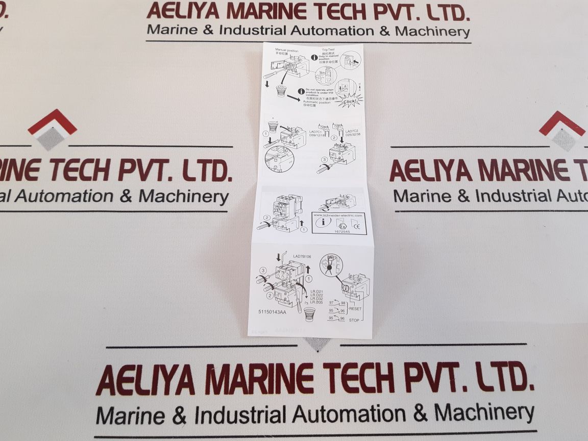 Schneider Electric Lrd 21 Thermal Overload Relay