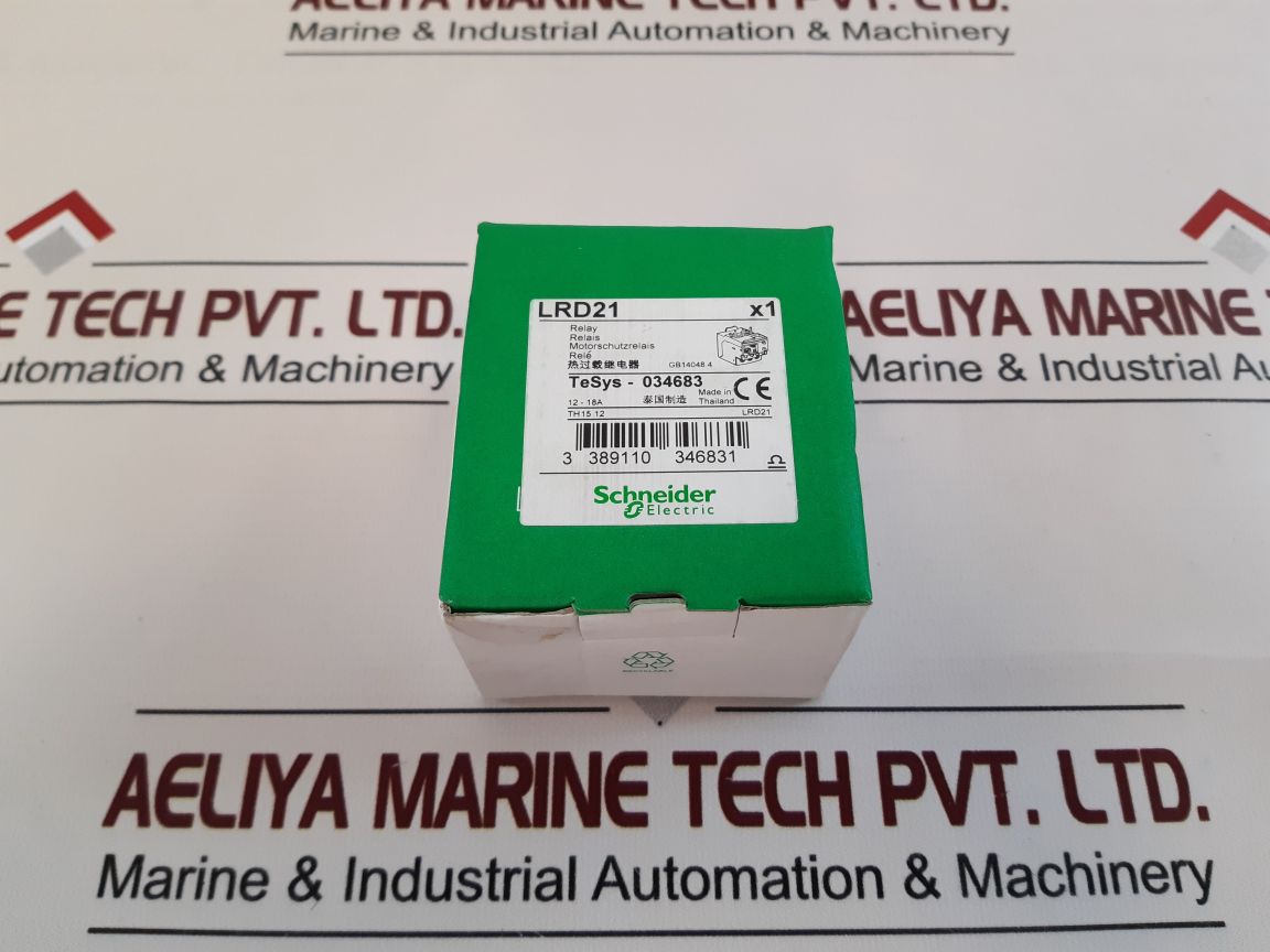 Schneider Electric Lrd 21 Thermal Overload Relay