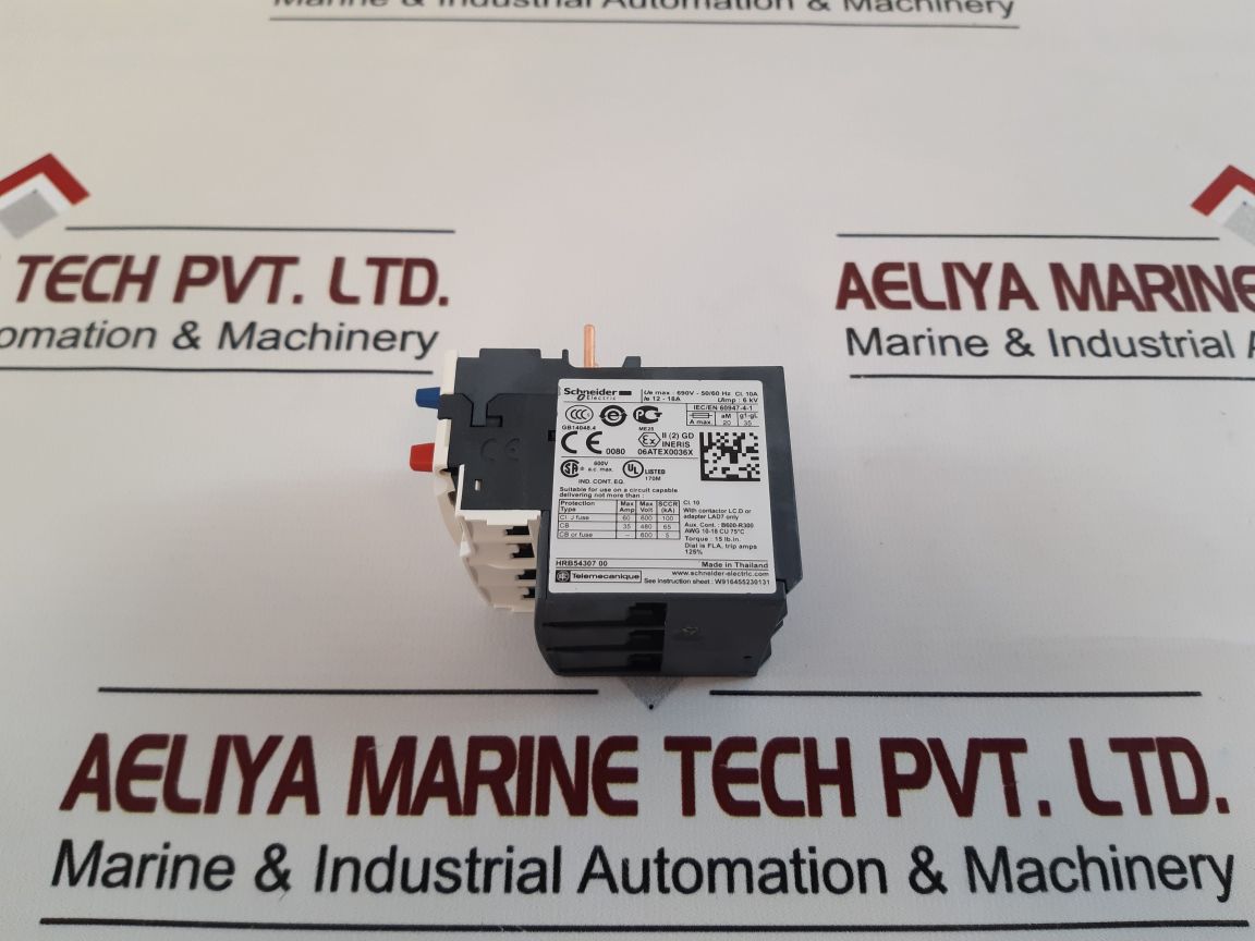 Schneider Electric Lrd 21 Thermal Overload Relay