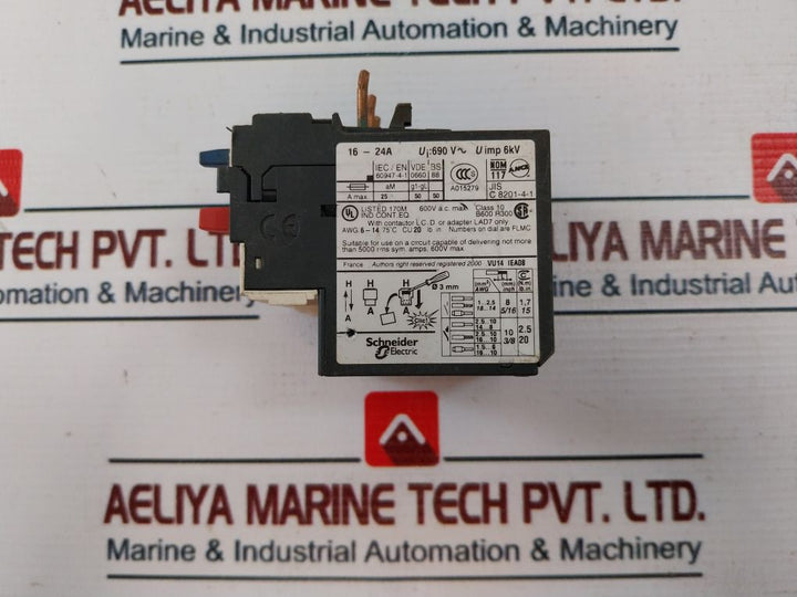 Schneider Electric Lrd 22 Thermal Overload Relay Class 10