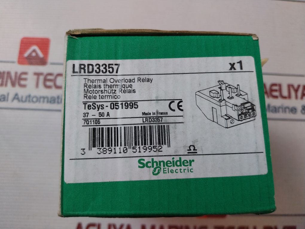 Schneider Electric Lrd 3357 Thermal Overload Relay 37-50 Amp