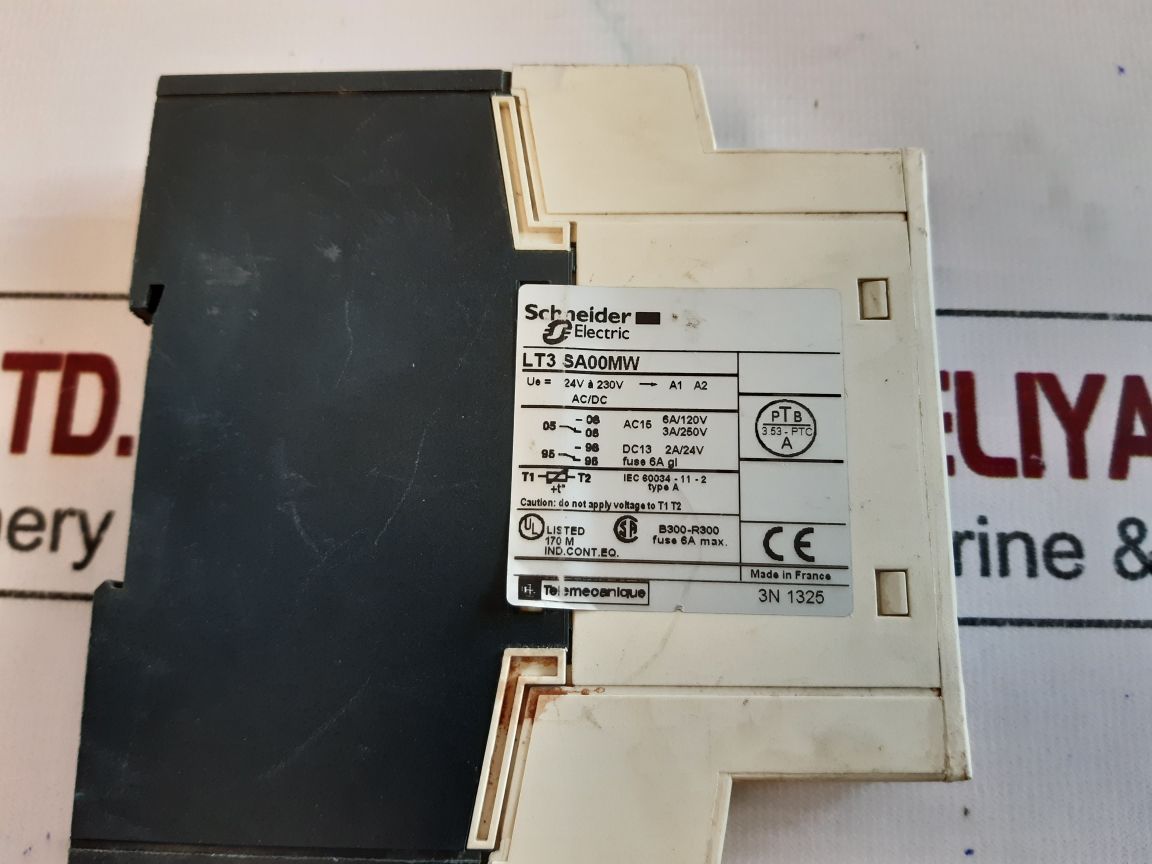 Schneider Electric Lt3 Sa00Mw Protection Relay