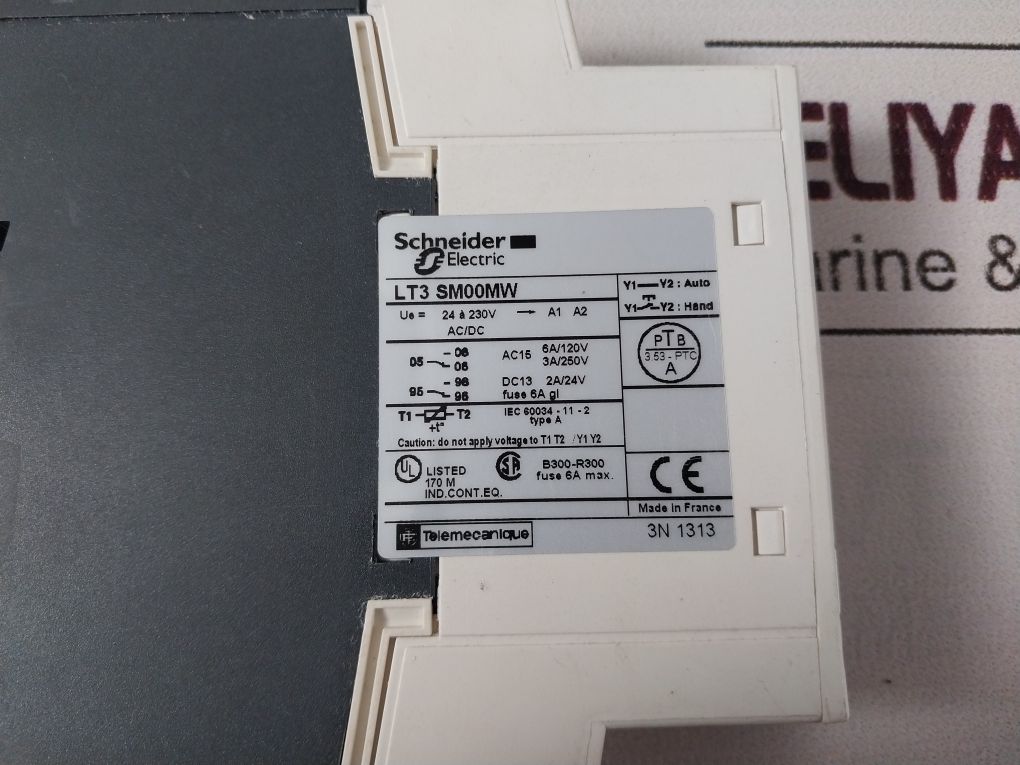 Schneider Electric Lt3 Sm00Mw Thermistor Relay