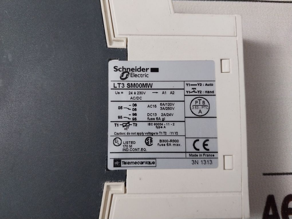 Schneider Electric Lt3 Sm00Mw Thermistor Relay