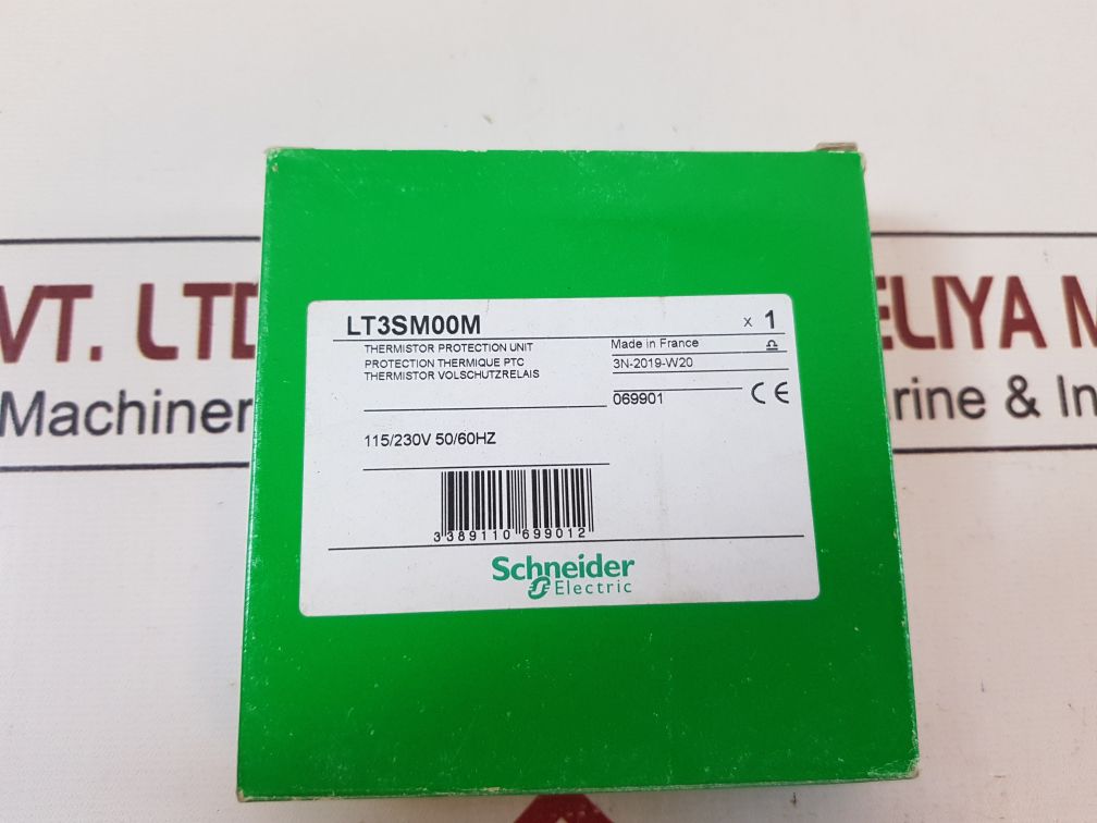 Schneider Electric Lt3Sm00M Thermistor Protection Unit With Box
