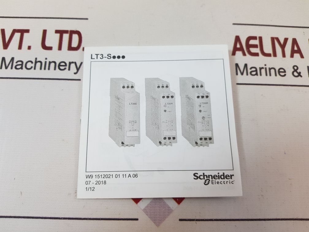 Schneider Electric Lt3Sm00M Thermistor Protection Unit With Box
