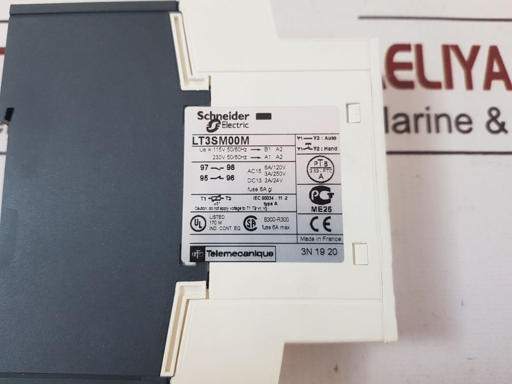 Schneider Electric Lt3Sm00M Thermistor Protection Unit With Box