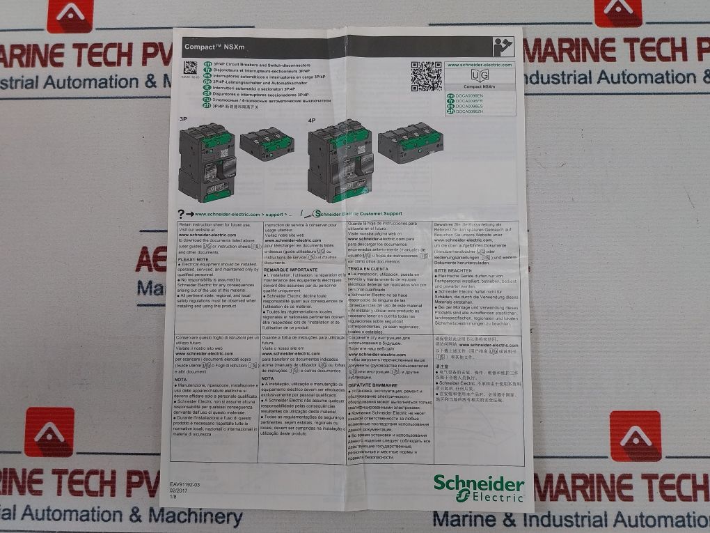 Schneider Electric Lv426256 Circuit Breaker 80A