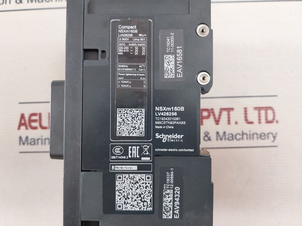 Schneider Electric Lv426256 Circuit Breaker 80A