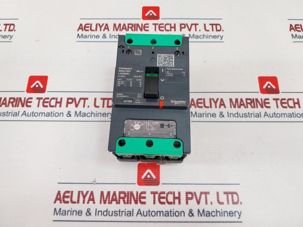 Schneider Electric Lv426357 3P Circuit Breaker Ui 800V