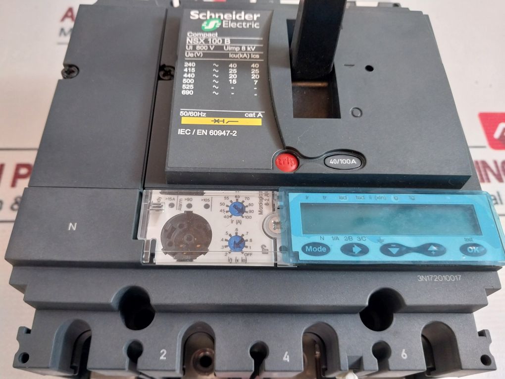 Schneider Electric Lv429015X62A100Sa Moulded Case Circuit Breaker