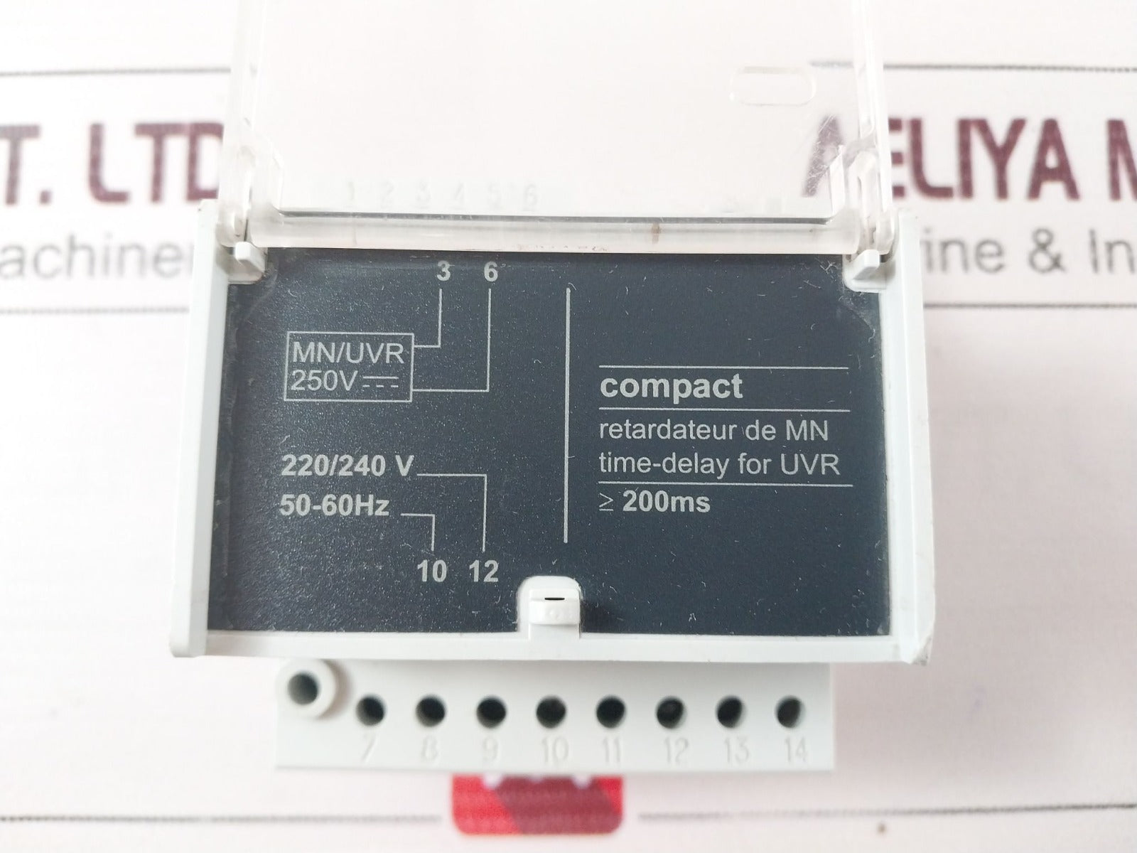 Schneider Electric Lv429427 Time-delay For Voltage Release Mn/Uvr 250V Dc