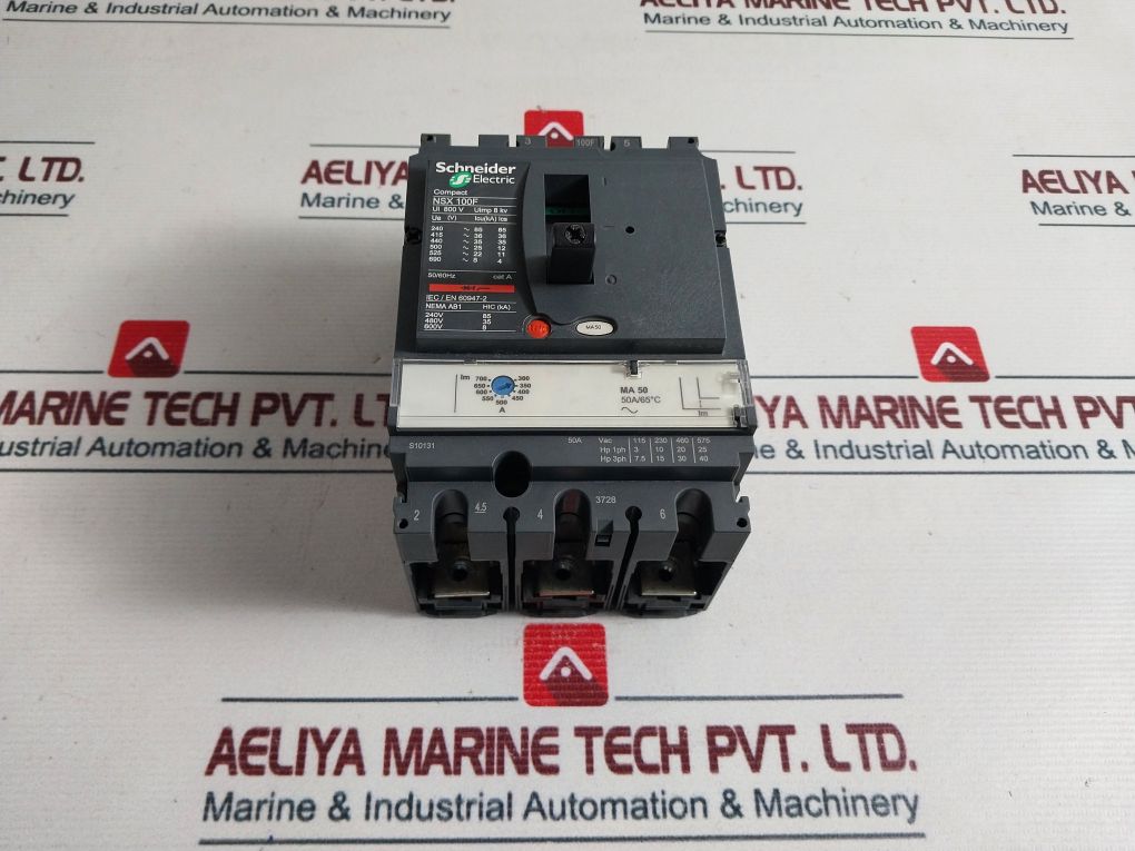 Schneider Electric Lv429741 Circuit Breaker Nsx 100F