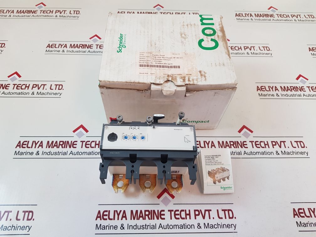Schneider Electric Lv432081 Micrologic 2.3 Trip Unit
