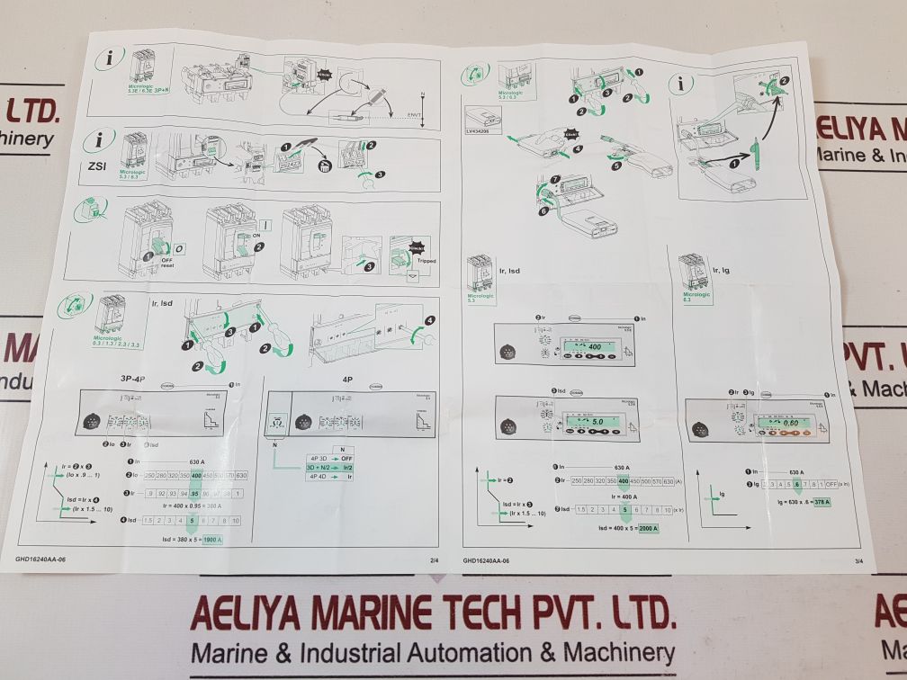 Schneider Electric Lv432081 Micrologic 2.3 Trip Unit