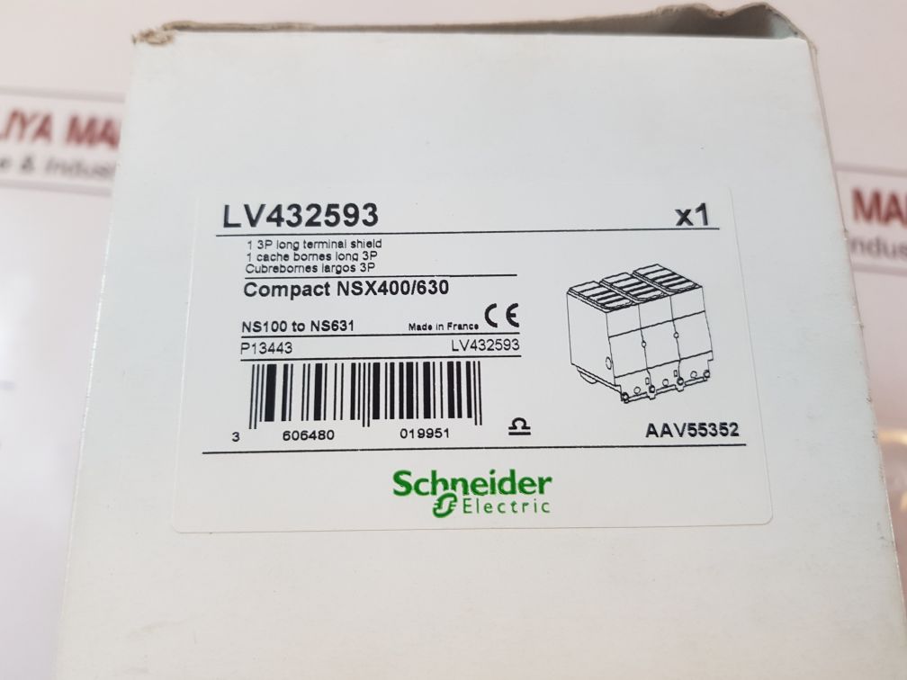Schneider Electric Lv432593 Long Terminal Shield