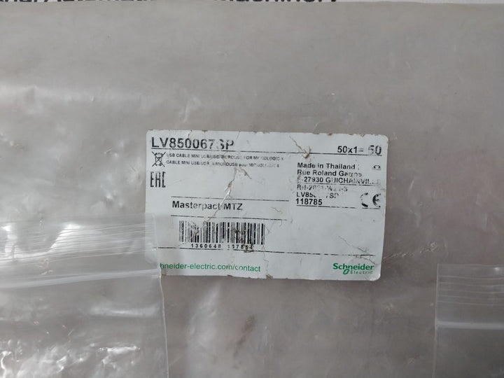 Schneider Electric Lv850067Sp Usb Cable (Mini Usb/Usb) For Micrologic X Kit