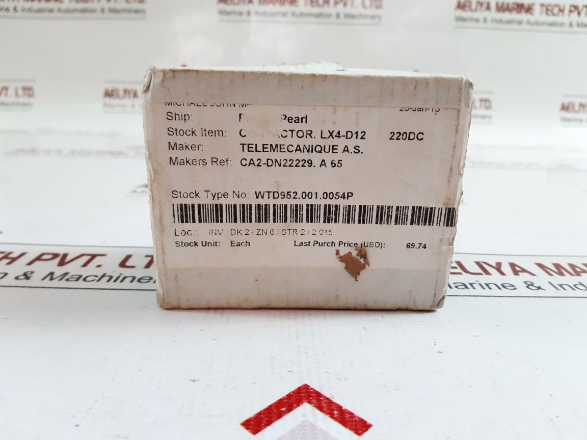 Schneider electric lx4-d12 coil