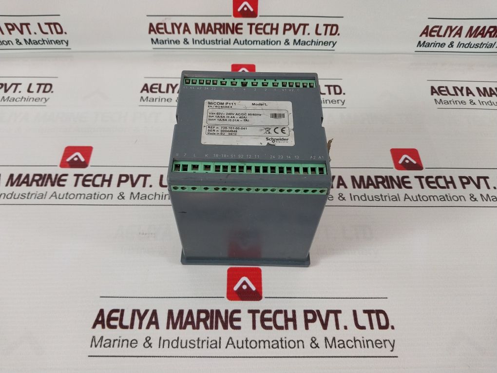 Schneider Electric Micom P111 Model L Current And Earth Fault Protection Relay