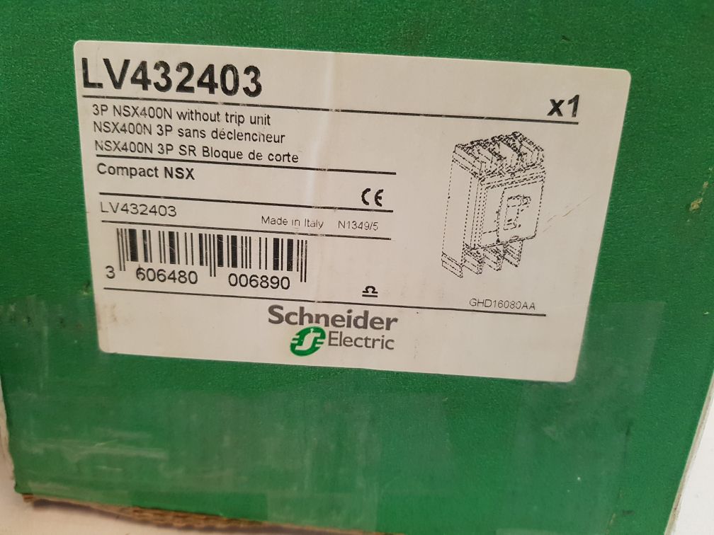 Schneider Electric Micrologic 2.3 Nsx630N Circuit Breaker