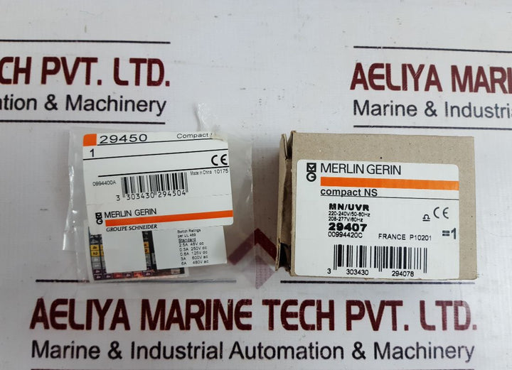 Schneider Electric Mn/Uvr Circuit Breaker