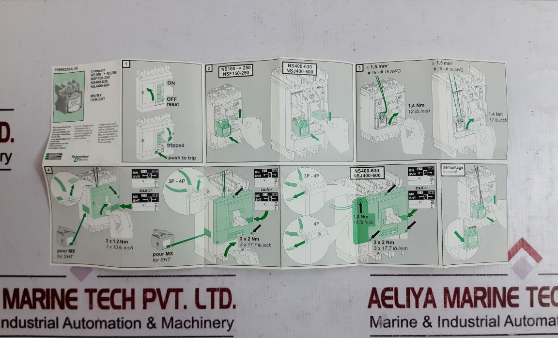 Schneider Electric Mn/Uvr Circuit Breaker