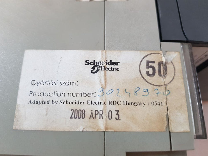 Schneider Electric Mt400/630 3 Pole Industrial Circuit Breaker