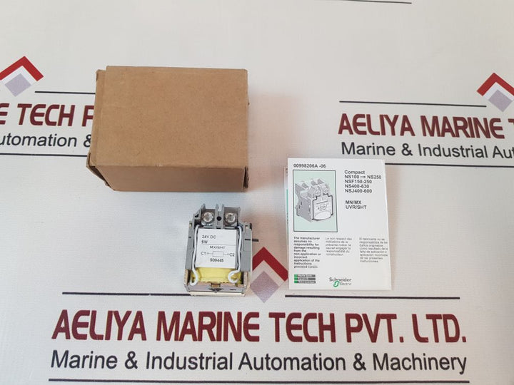 Schneider Electric MxSht Shunt Release 24V Dc
