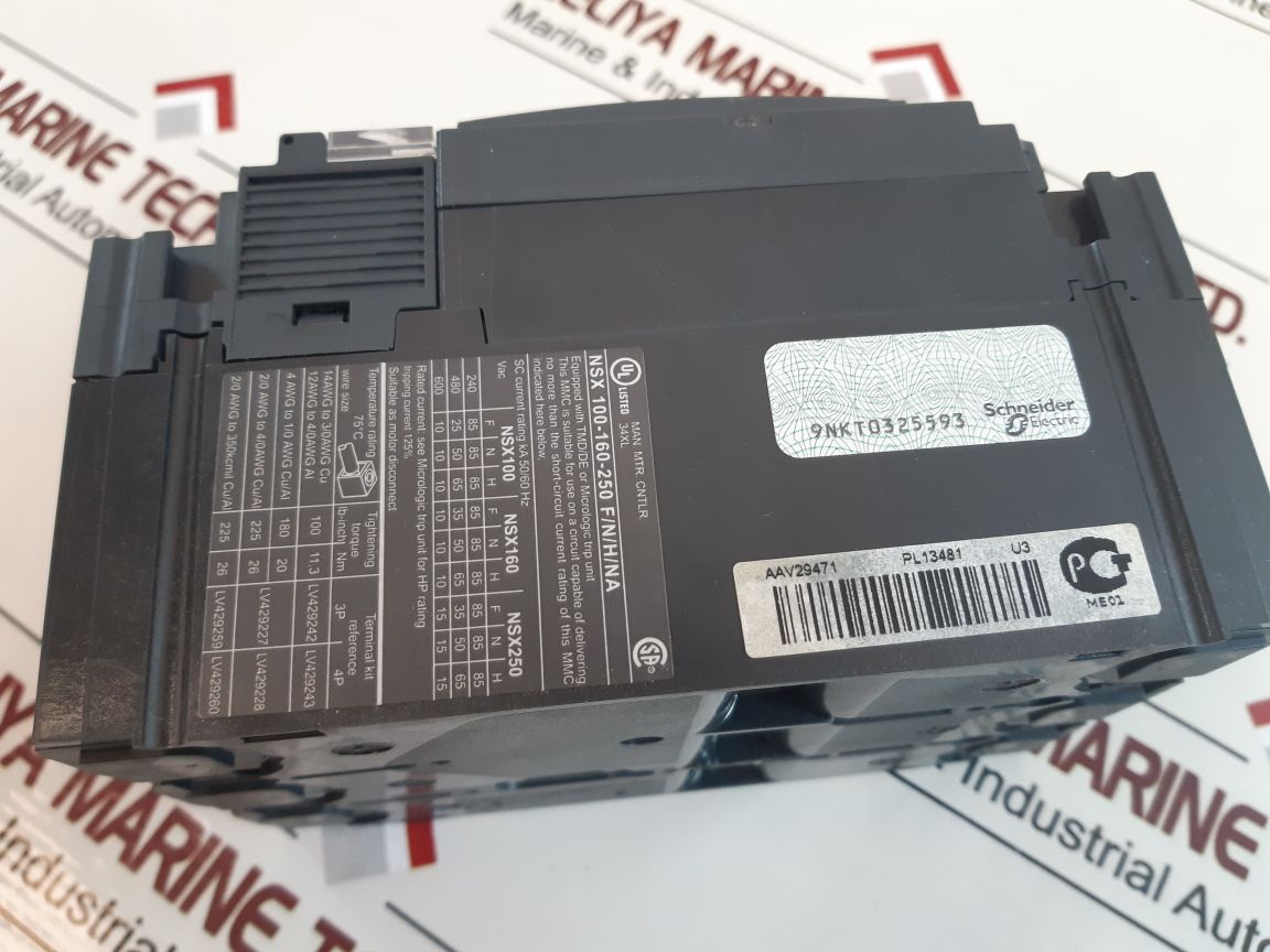 Schneider Electric Nsx250N Compact Circuit Breaker
