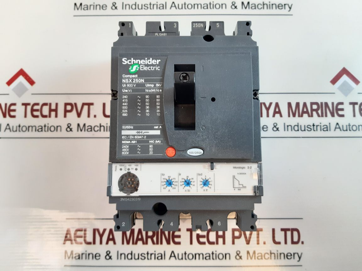 Schneider Electric Nsx250N Compact Circuit Breaker
