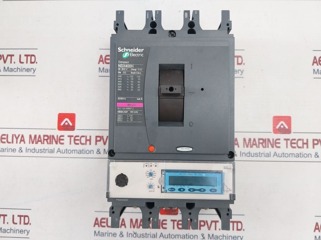 Schneider Electric Nsx400H Circuit Breaker
