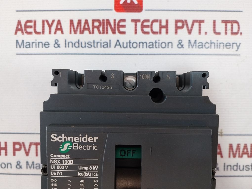 Schneider Electric Nsx 100B Circuit Breaker