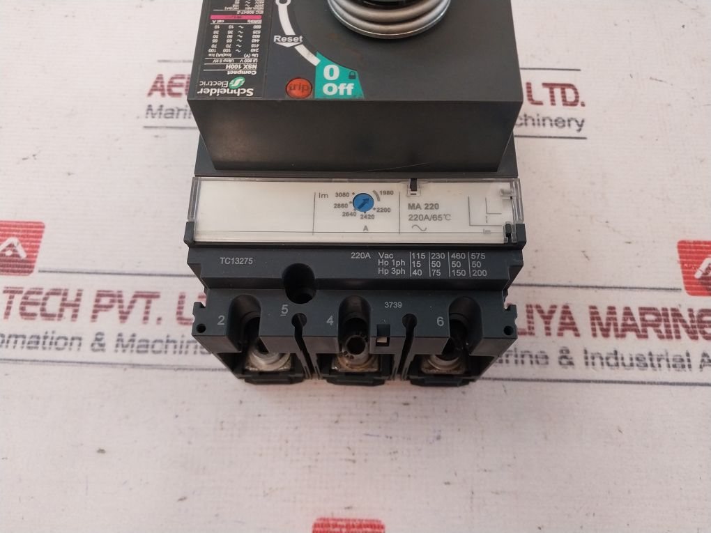 Schneider Electric Nsx 100H Circuit Breaker 50/60Hz
