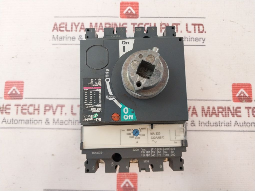 Schneider Electric Nsx 100H Circuit Breaker 50/60Hz