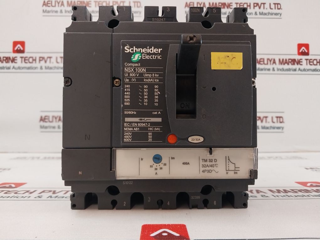 Schneider Electric Nsx 100N Circuit Breaker Iec/En 60947-2