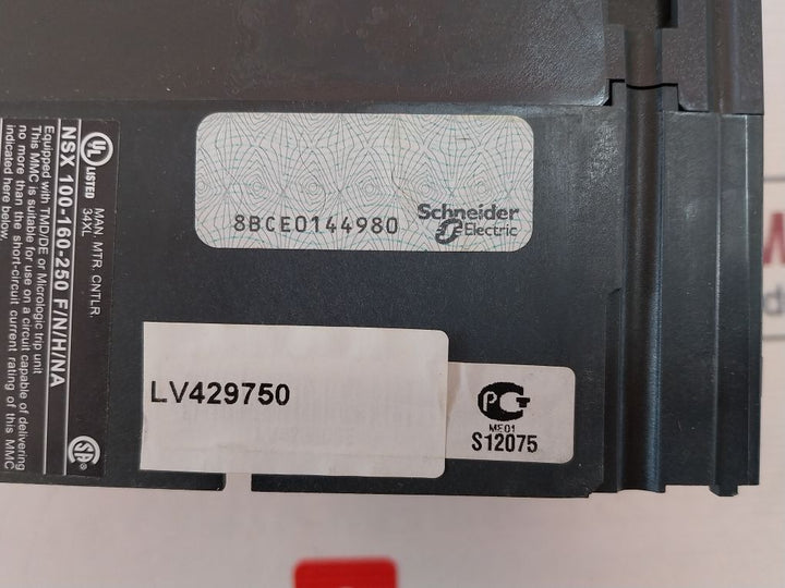Schneider Electric Nsx 100N 800 V 