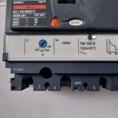 Schneider Electric Nsx 160F Circuit Breaker/Switch-disconnector