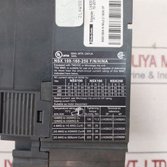 Schneider Electric Nsx 160N Moulded Case Circuit Breaker 160A 3P