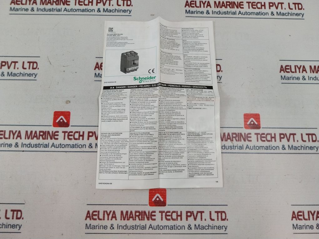 Schneider Electric Nsx 160N Moulded Case Circuit Breaker 160A 3P