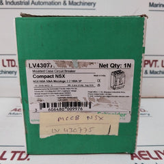 Schneider Electric Nsx 160N Moulded Case Circuit Breaker 160A 3P