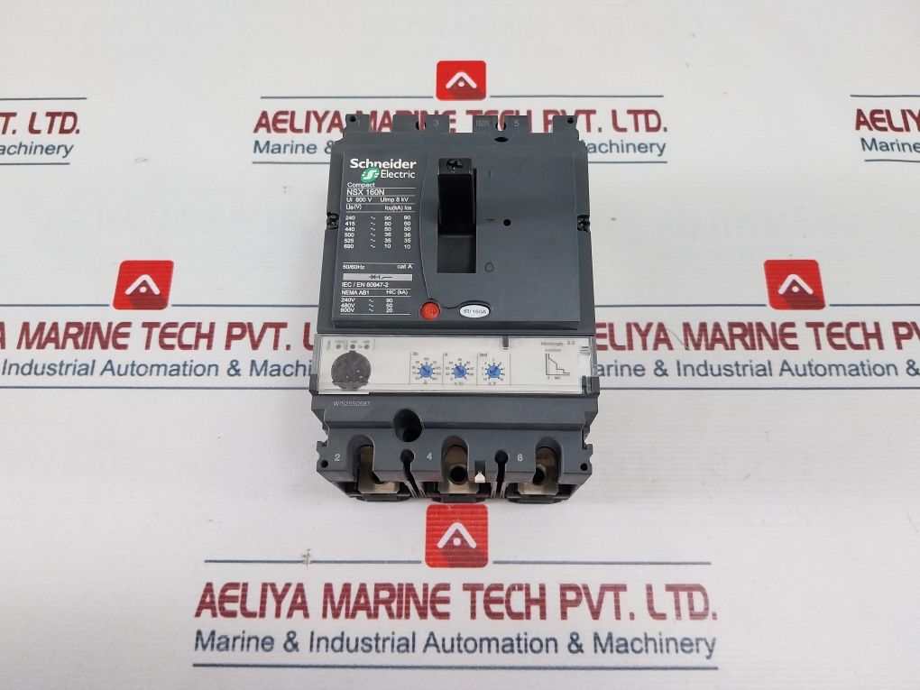 Schneider Electric Nsx 160N Moulded Case Circuit Breaker Cat A