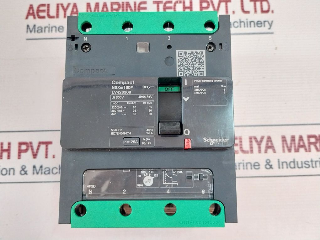 Schneider Electric Nsxm160F Circuit Breaker Lv426368