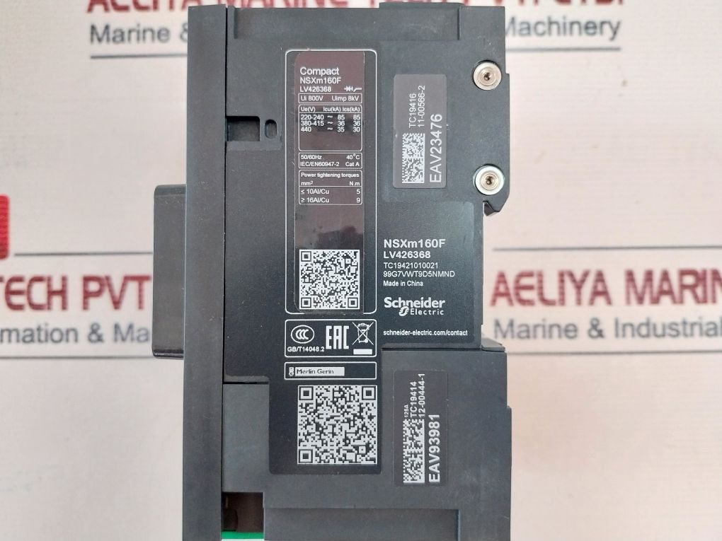Schneider Electric Nsxm160F Circuit Breaker Lv426368