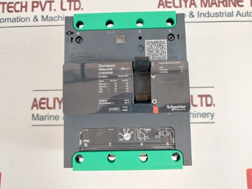 Schneider Electric Nsxm63B Circuit Breaker