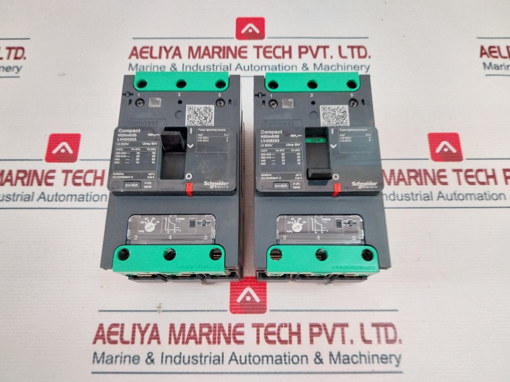 Schneider Electric Nsxm63B Circuit Breaker 600A