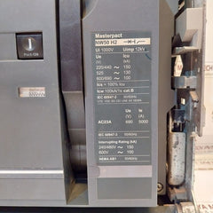 Schneider Electric Nw50 H2 Circuit Breaker Trip Unit