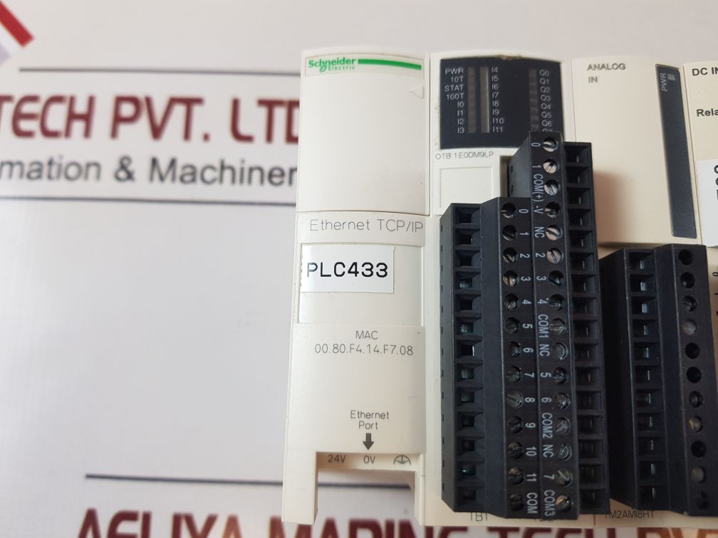 Schneider Electric Otb1E0Dm9Lp,Tm2Ami8Ht,Tm2Dmm8Drt Module Rack